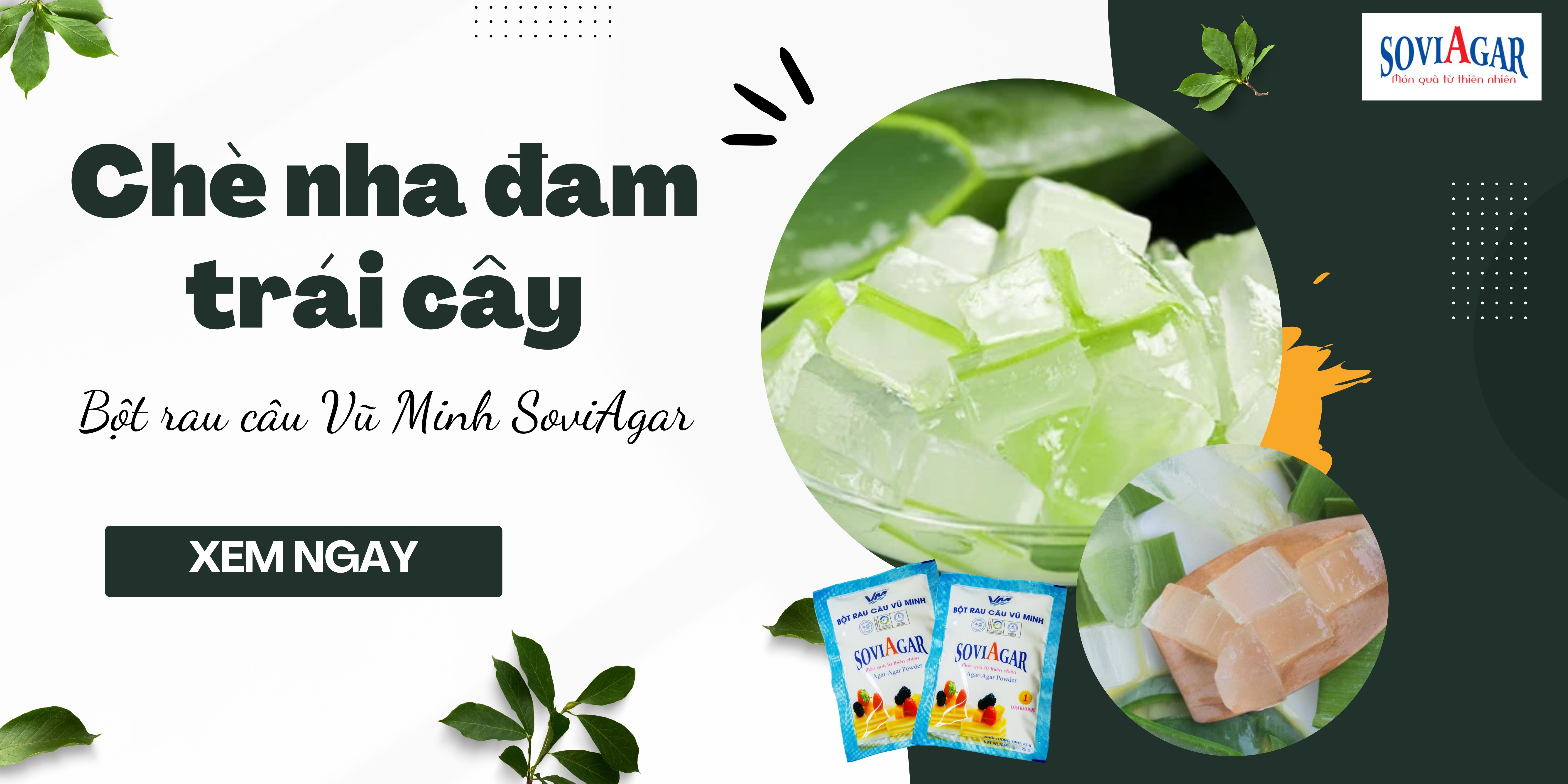 Trổ tài tự làm chè nha đam trái cây vừa bổ, vừa đẹp da, chị em thích mê